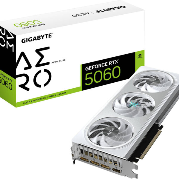 GIGABYTE GeForce RTX 5060 AERO OC 8GB GDDR7