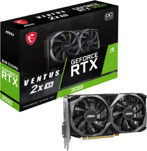 MSI GeForce RTX 3050 VENTUS 2X XS 8G OC 8GB