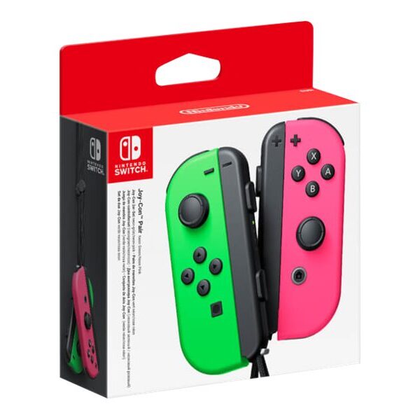 NINTENDO Joy-Con (vänster & höger) Gamepad Nintendo Switch Grön Rosa