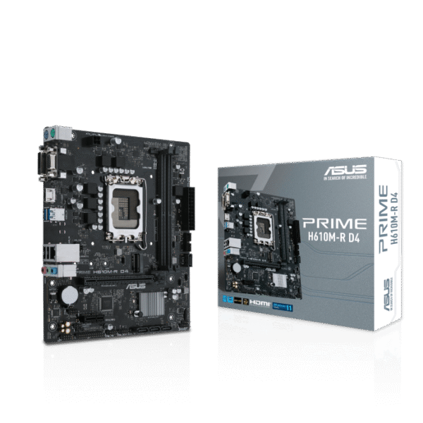 ASUS PRIME H610M-R D4 mATX LGA1700